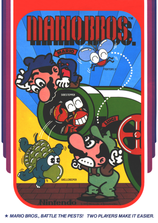 Original arcade art.